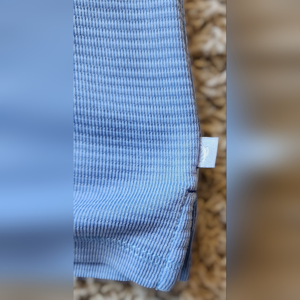 Tommy Bahama 2XL Blue Island Zone V Neck Luxury Resort Shirt XXL - Picture 6 of 9